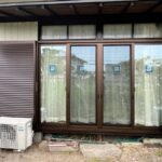 福岡市南区で木製の窓からアルミ樹脂複合サッシに交換した施工後の画像。取付けた窓は、YKKエピソードNEOです。