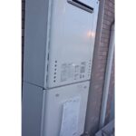 福岡市博多区でガス給湯器を取り換えした施工後の画僧。