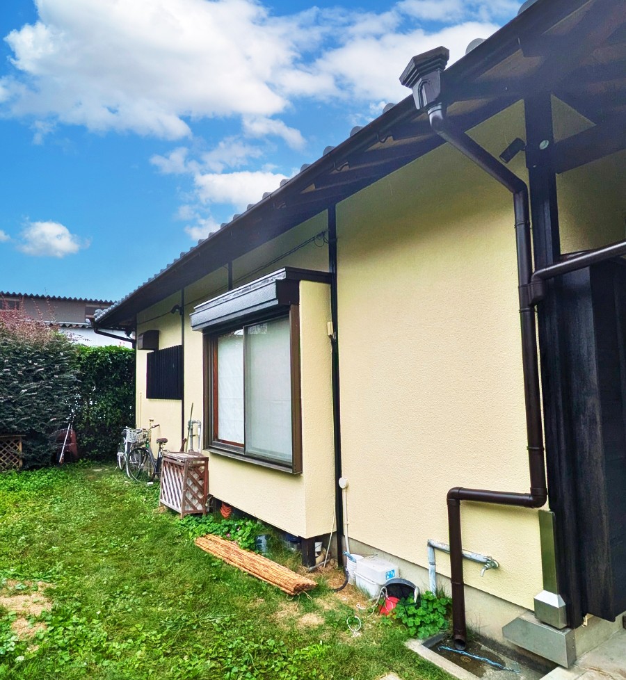 福岡市南区で外壁塗装をした施工後の画像。